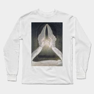 William Blake - Christ in the Sepulchre, Guarded by Angels, c.1805 Long Sleeve T-Shirt